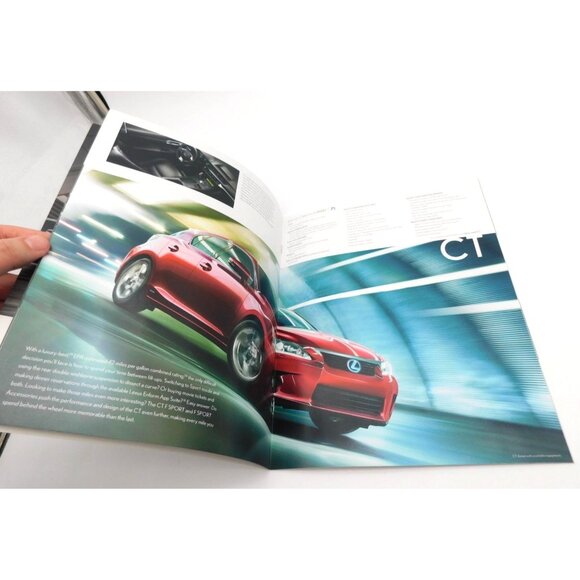 2013 Lexus Vehicle Model Dealer Sales Brochure Color Booklet GS CT - Picture 3 of 4